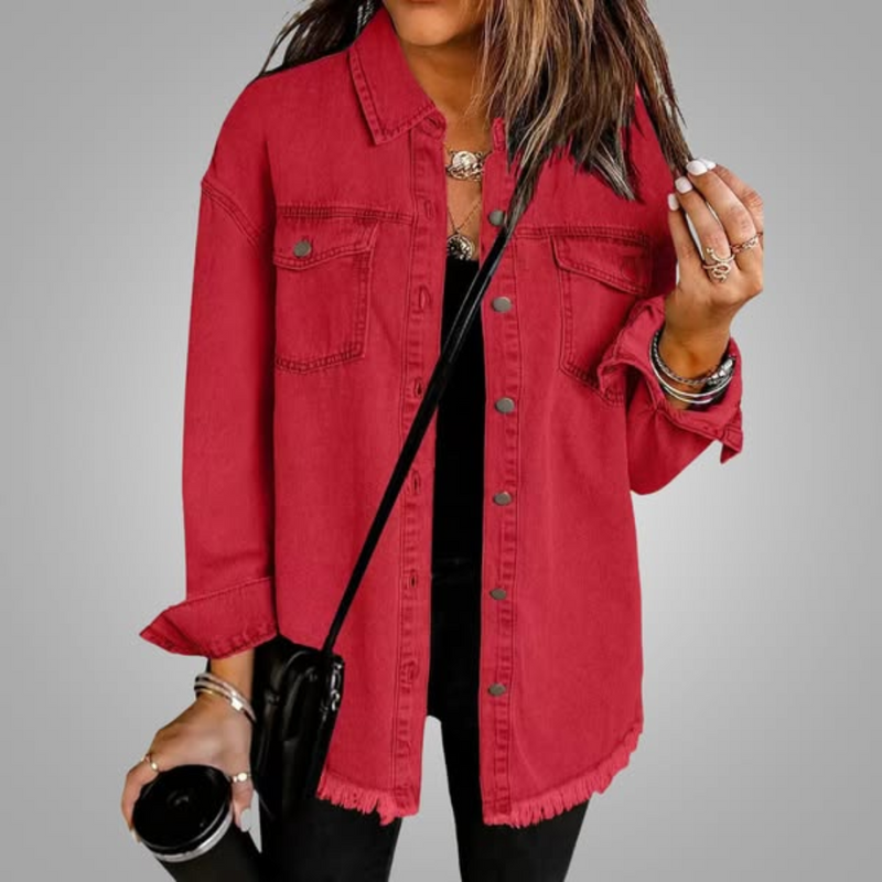 Roxanne | Giacca di jeans casual ed elegante