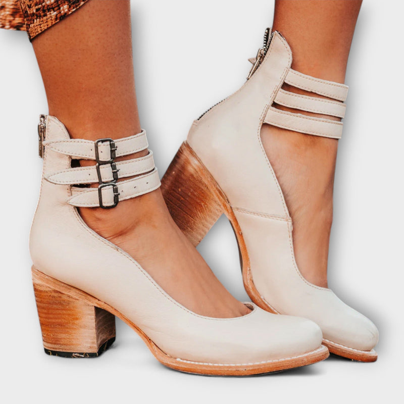 Marisa - Women's Shoes with Triple Strap