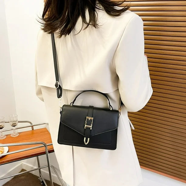 Zoe™ - Borsa a tracolla classica con dettagli fatti a mano