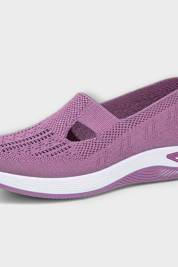 Martha - Comfortable Orthopedic Boots in Purple