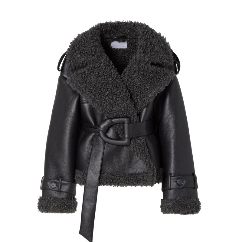 Avery – Cozy Urban Shearling-Style Jacket