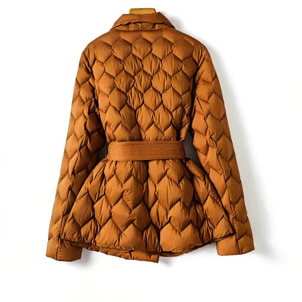 Reina – Stylish Quilted Down Coat