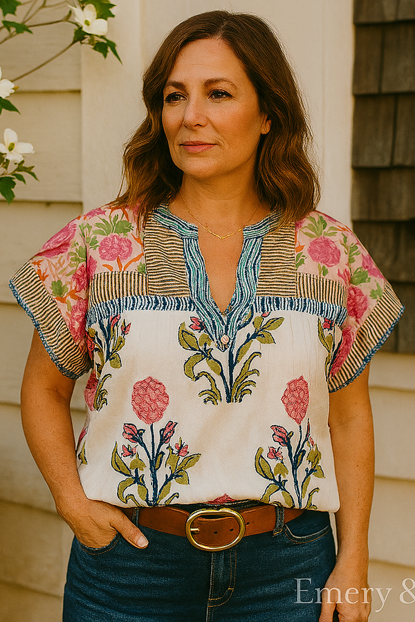 Cloe | Elegant Bohemian Blouse