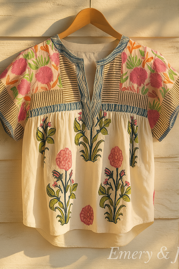 Cloe | Elegant Bohemian Blouse