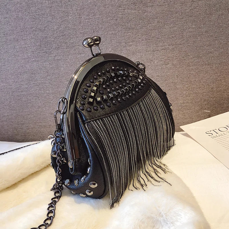 Borsa Lina™ Kiss-Lock | Essenziale retrò chic 
