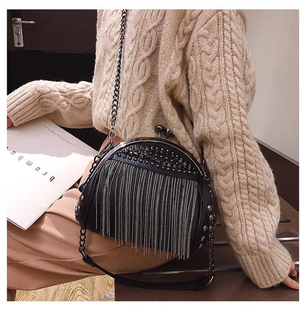 Borsa Lina™ Kiss-Lock | Essenziale retrò chic 