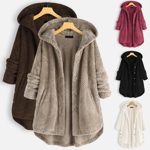 Franca™ - Giacca in pile con cappuccio