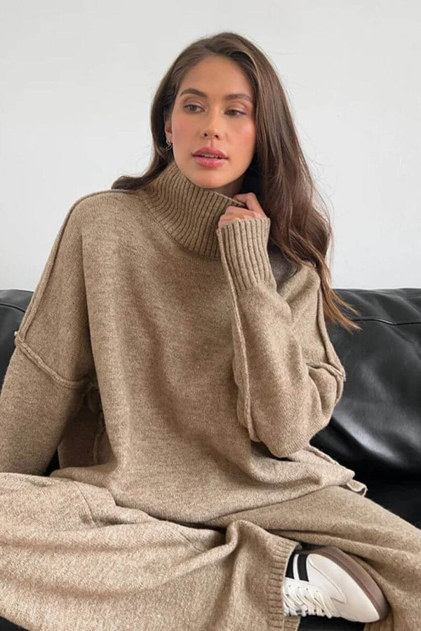 Stella - Set di pantaloni larghi e comodi da lavorare a maglia 