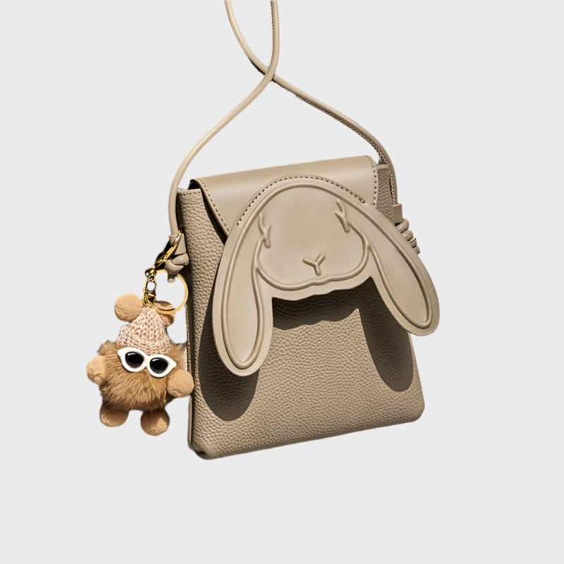 Mini borsa a tracolla in pelle