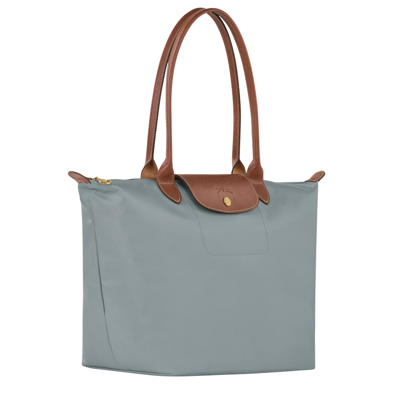 Large Le Pliage Bag, Steel