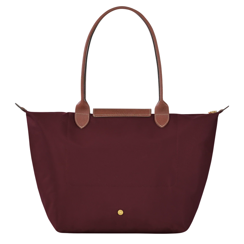Large Le Pliage Bag, Burgundy