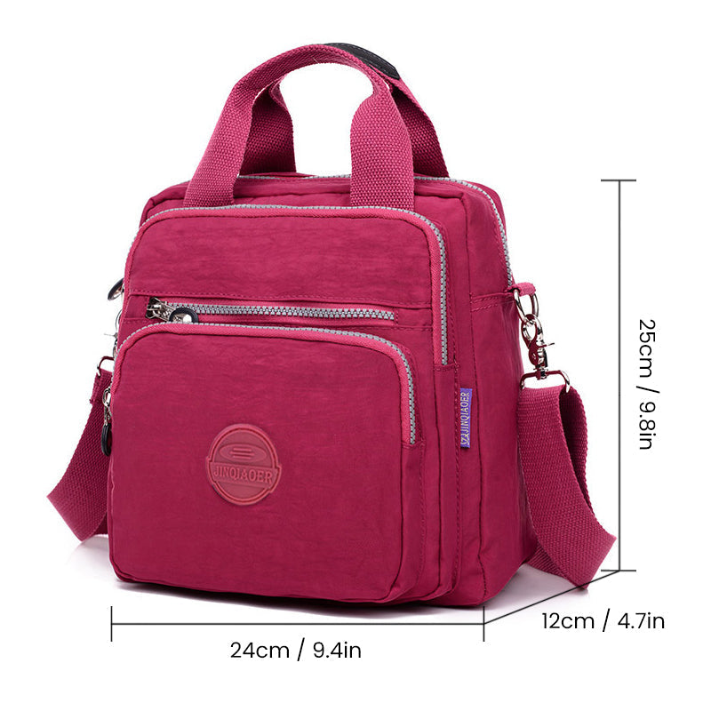 Zoe™ - Borsa a tracolla multifunzionale impermeabile 3 in 1