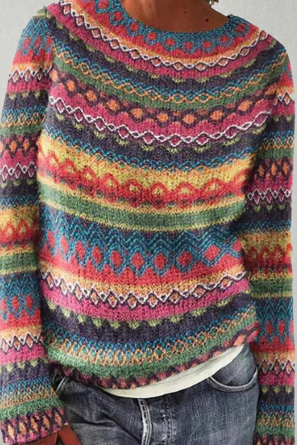Emma™ - Comfortable Retro Sweater