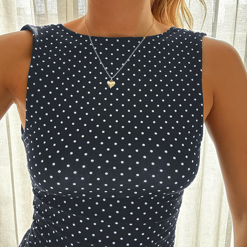 Koora Polka Dot Mini Dress