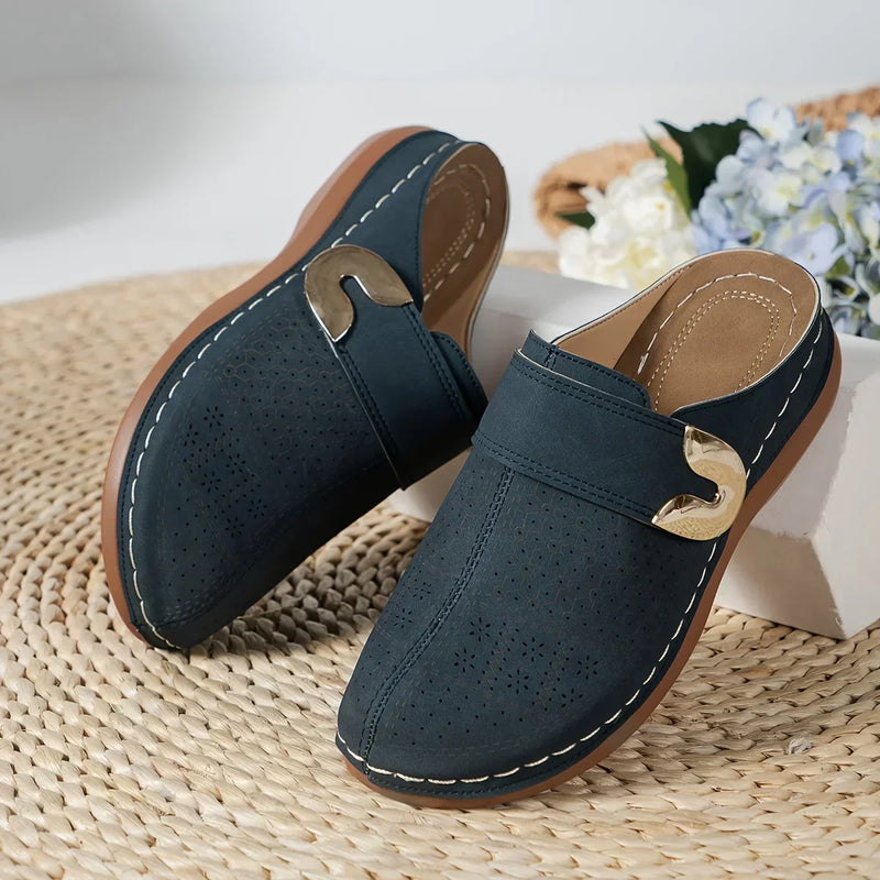 Chryssa | Sandali con zeppa chic da donna