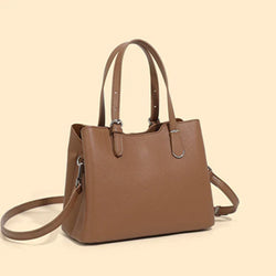 Aria™ - Borsa a tracolla in vera pelle di mucca a 3 strati