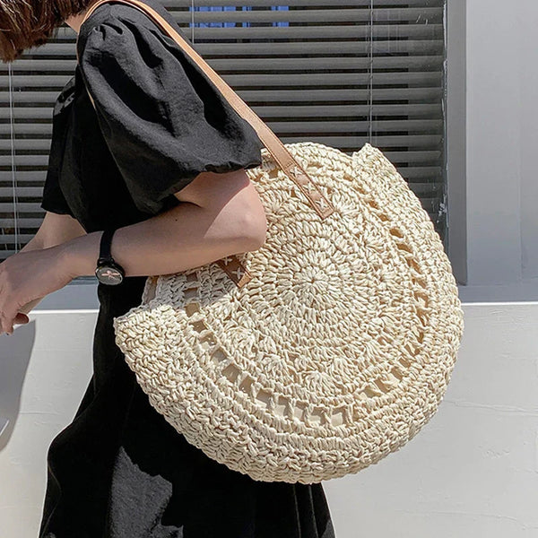 Hannah™ - Bolso de paja multifuncional