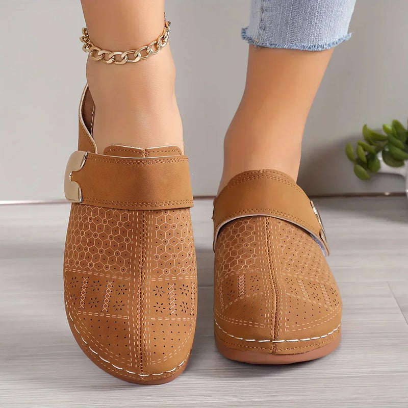 Chryssa | Sandali con zeppa chic da donna