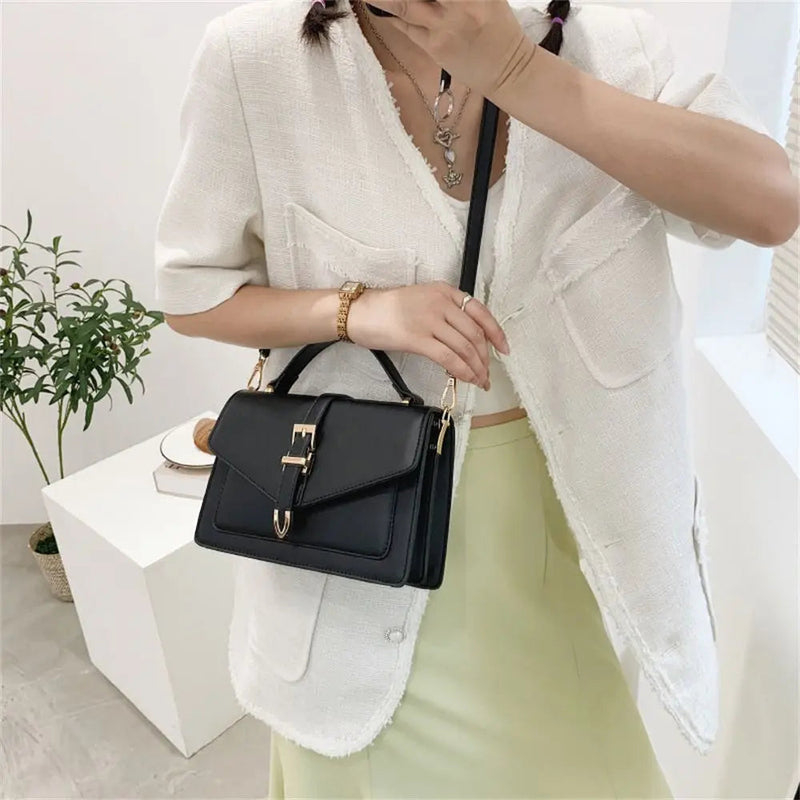 Zoe™ - Borsa a tracolla classica con dettagli fatti a mano