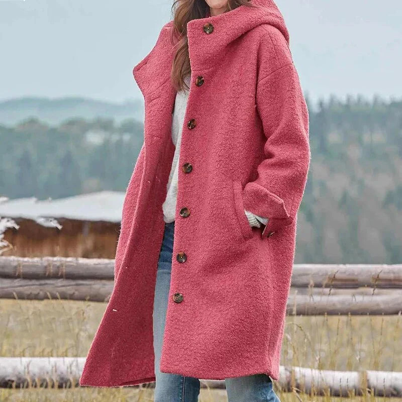 Sarah™ Cosy Hooded Coat