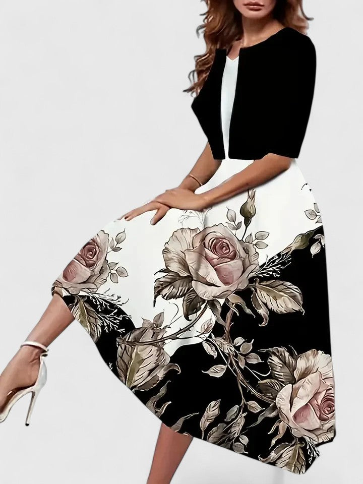 Chantal | Elegante abito midi