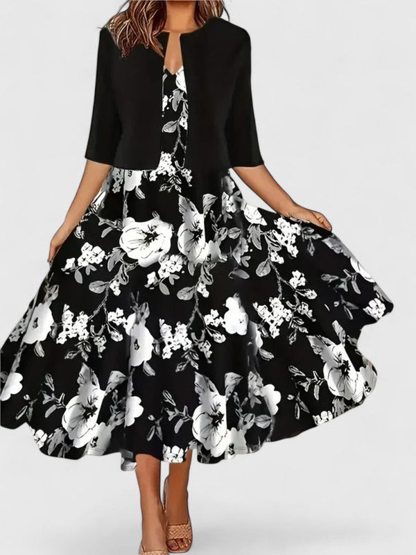 Chantal | Elegante abito midi