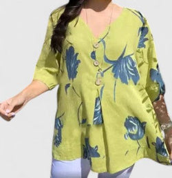 Isabel | Elegante camicetta con stampa floreale
