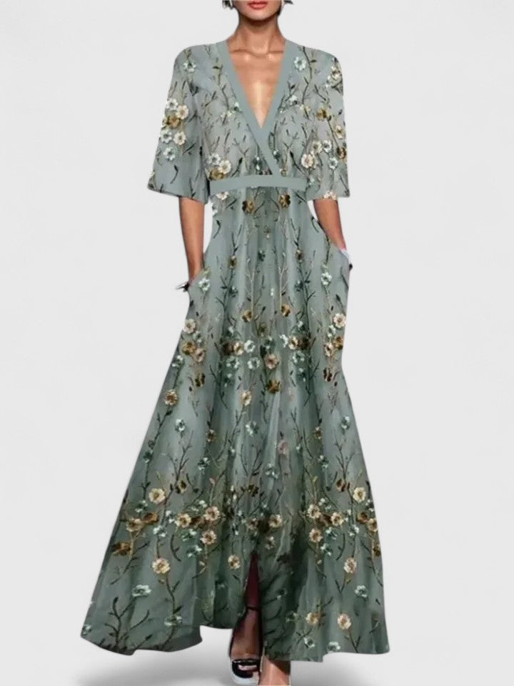 Aimee | Elegante abito lungo