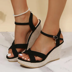 Saisha | Sandali classici con zeppa