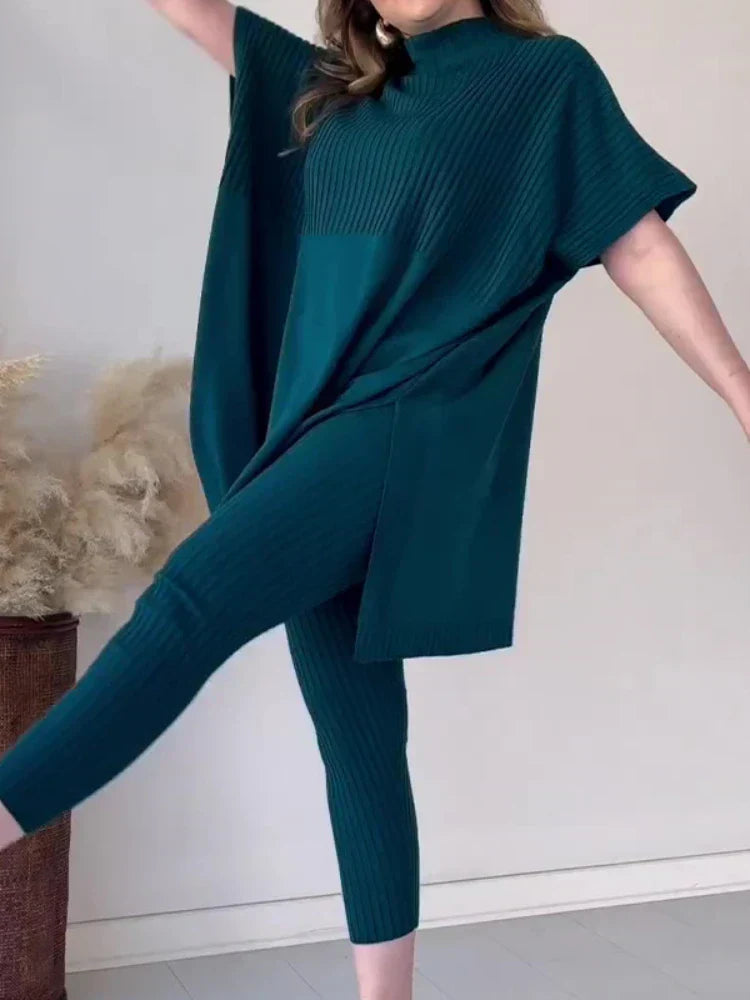 Ciara™ - Completo due pezzi in morbida maglia