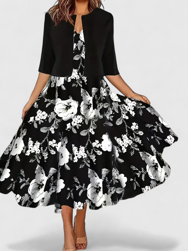 Chantal | Elegante abito midi