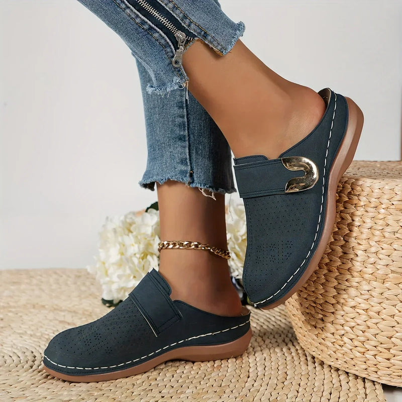 Chryssa | Sandali con zeppa chic da donna