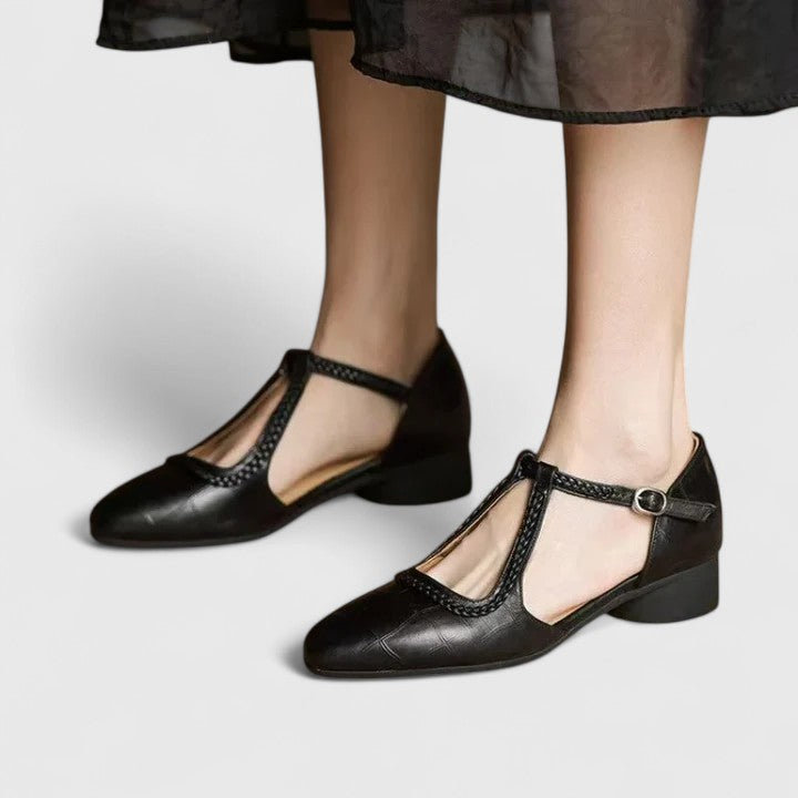 Delphine | Sandalias planas elegantes