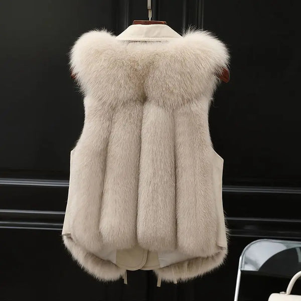 RHIAN – LUXE FAUX FUR VEST