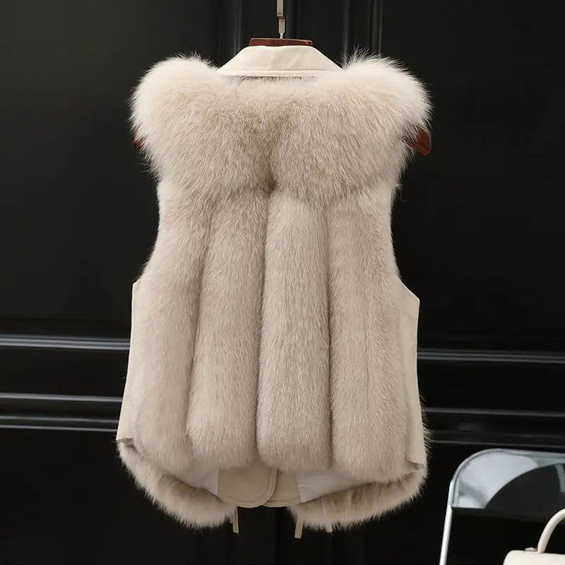 RHIAN – LUXE FAUX FUR VEST