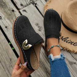 Chryssa | Sandali con zeppa chic da donna
