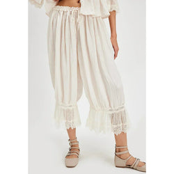Pantaloni in pizzo boho