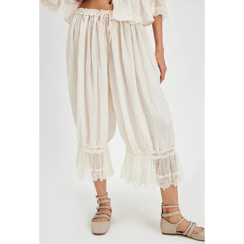 Pantaloni in pizzo boho