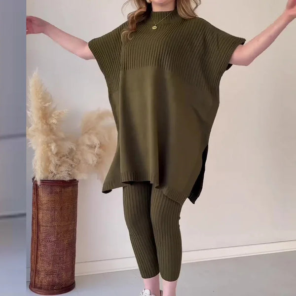 Ciara™ - Completo due pezzi in morbida maglia