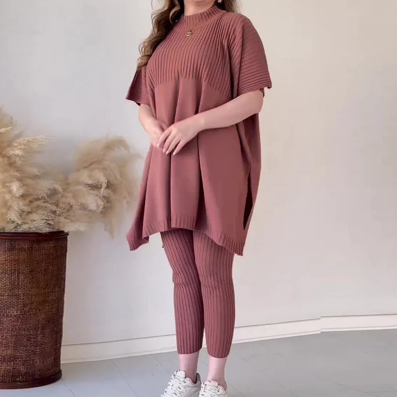 Ciara™ - Completo due pezzi in morbida maglia