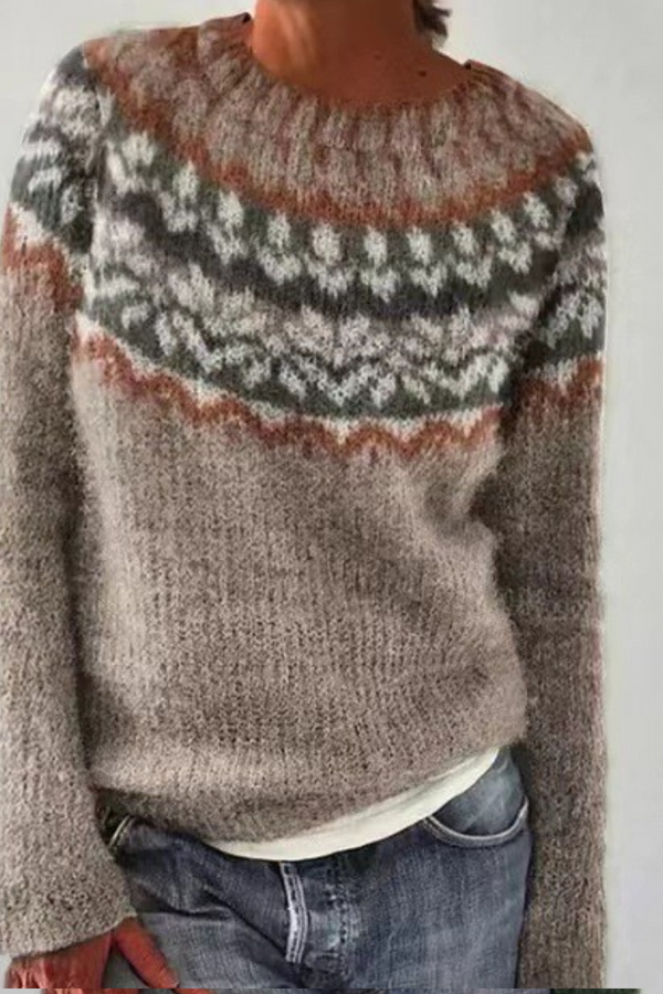 Chloe™ - Comfortable Retro Sweater