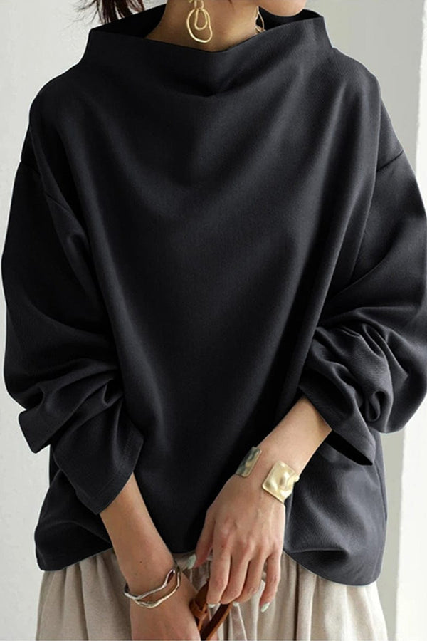 Wanda | High-Neck Soft Knit Top