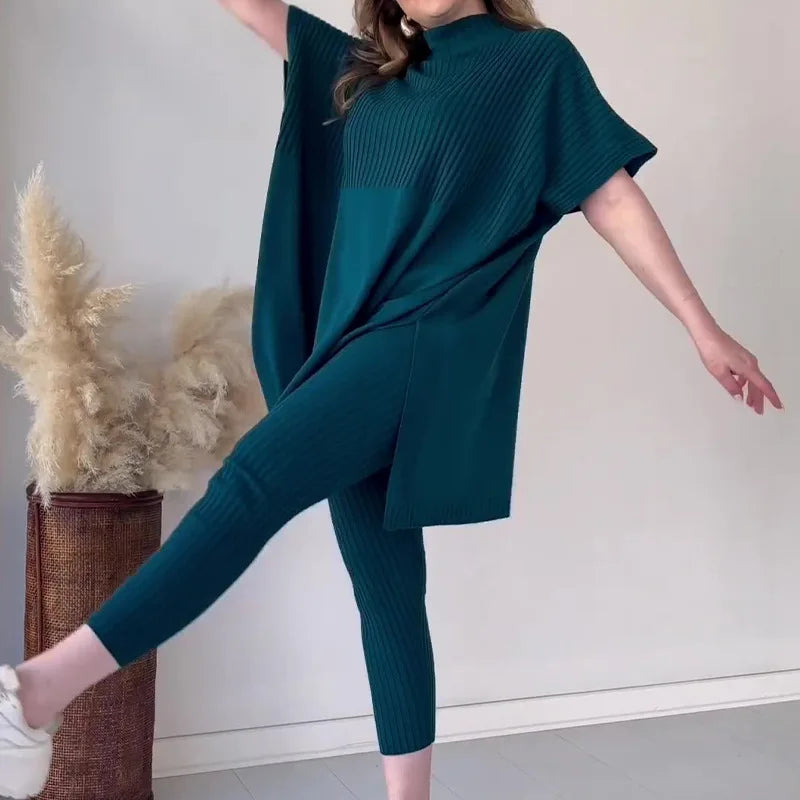 Ciara™ - Completo due pezzi in morbida maglia