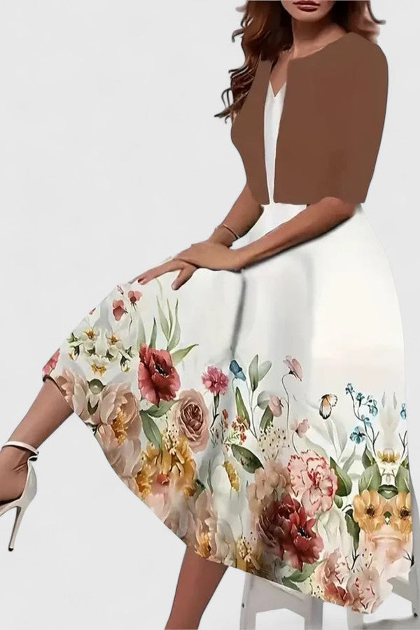 Chantal | Elegante abito midi