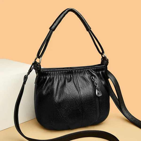 Bolso de hombro con dije vintage Lina™ 