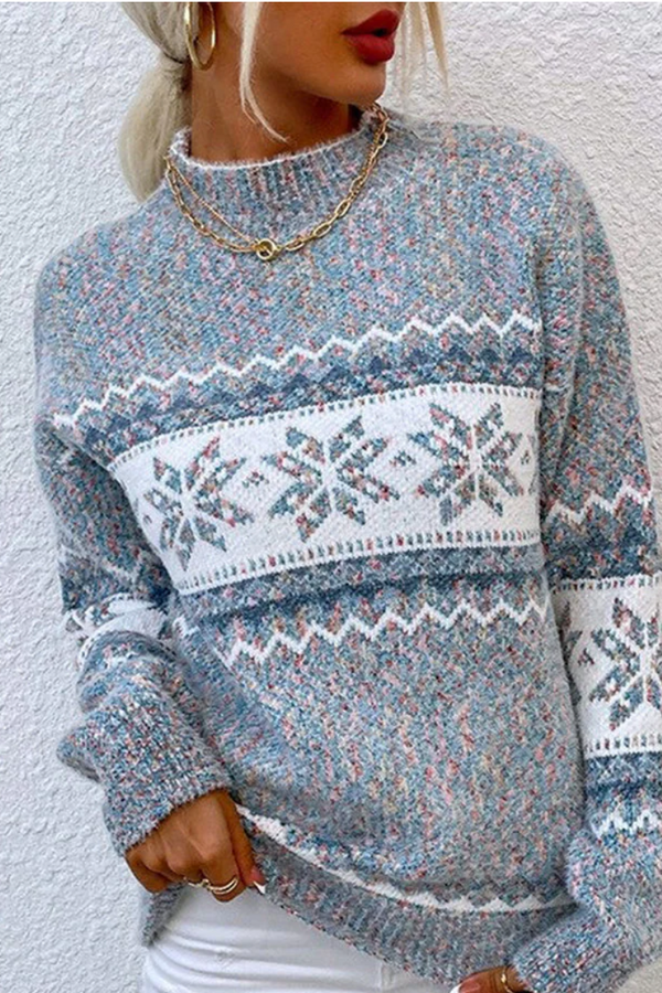 Bella - Maglione morbido a collo alto 