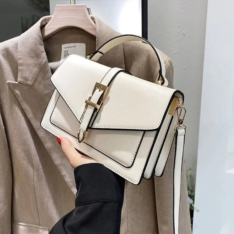 Zoe™ - Borsa a tracolla classica con dettagli fatti a mano