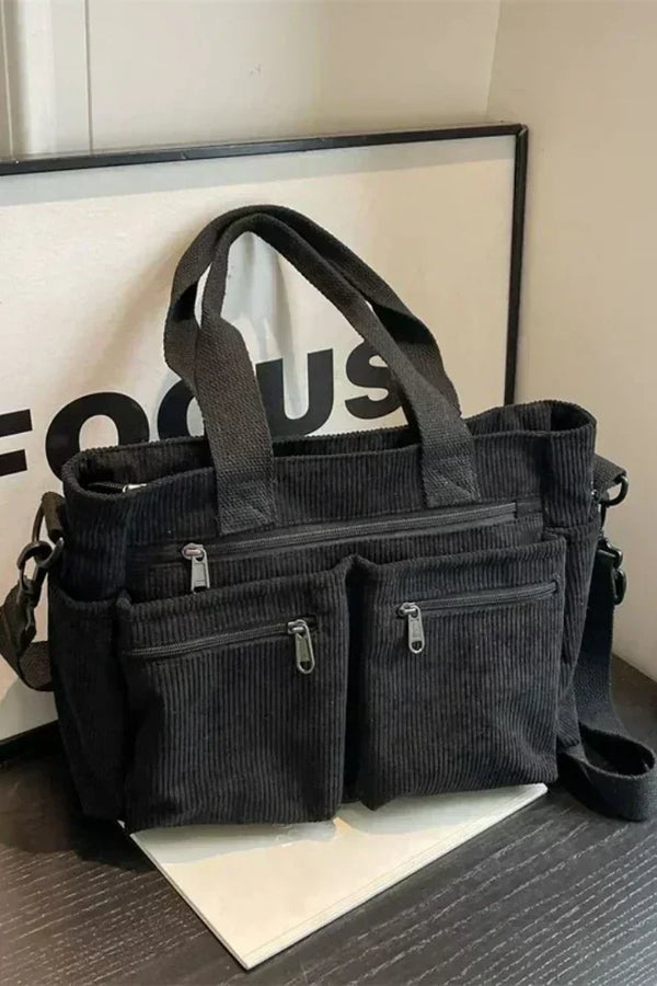 Lina™ - Bolsa con cordón y detalles hechos a mano