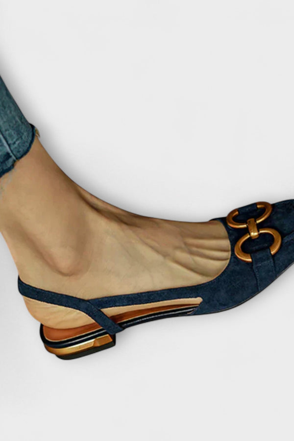 Sandal with Buckle Clasp