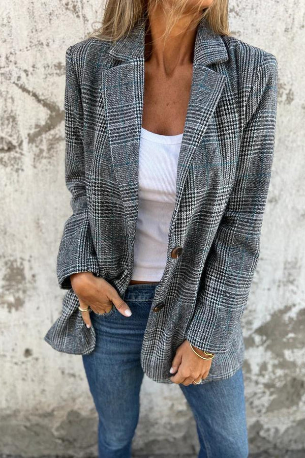DANIELA – TIMELESS CHECK BLAZER